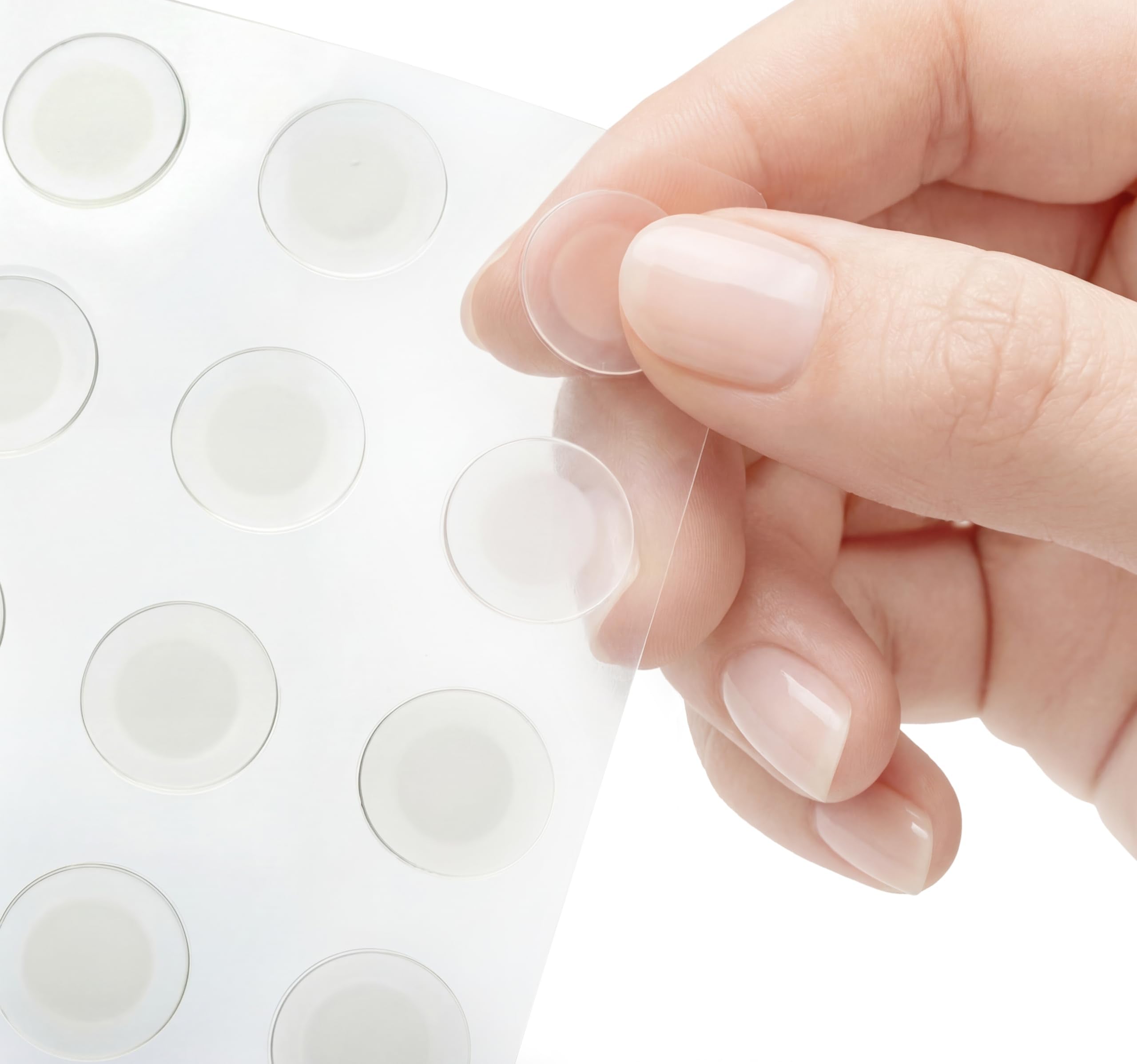 Maëlle Hydrocolloid Blemish Patches, Invisible Spot Patches, 30 Count (12mm)