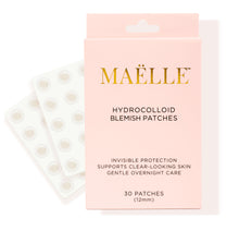 Maëlle Hydrocolloid Blemish Patches, Invisible Spot Patches, 30 Count (12mm)